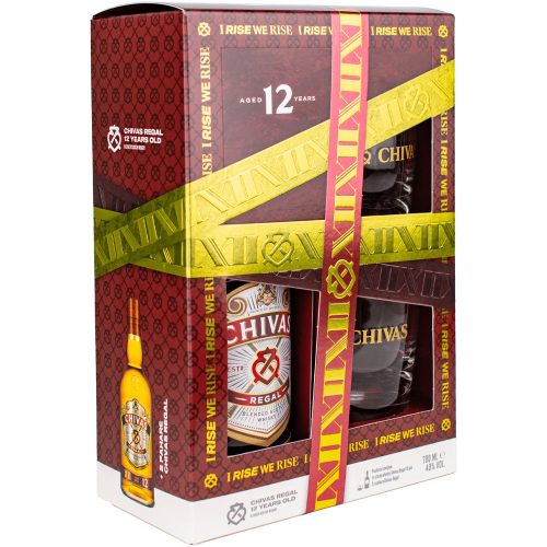 Chivas Regal 12 Ani + 2 Pahare 0.7l Whisky