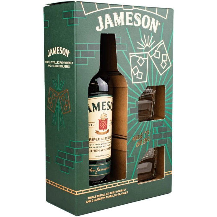 Jameson 0.7L + 2 Pahare