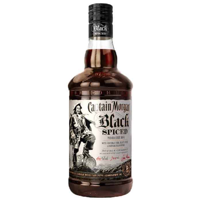Captain Morgan Black Spiced Rum 0.7L