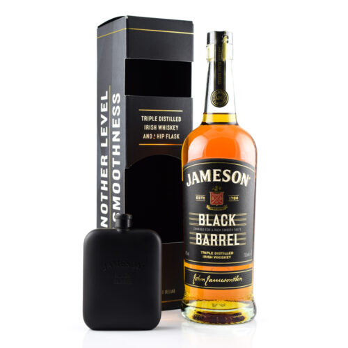 Jameson Select Reserve Black Barrel 0.7L + Hip Flask