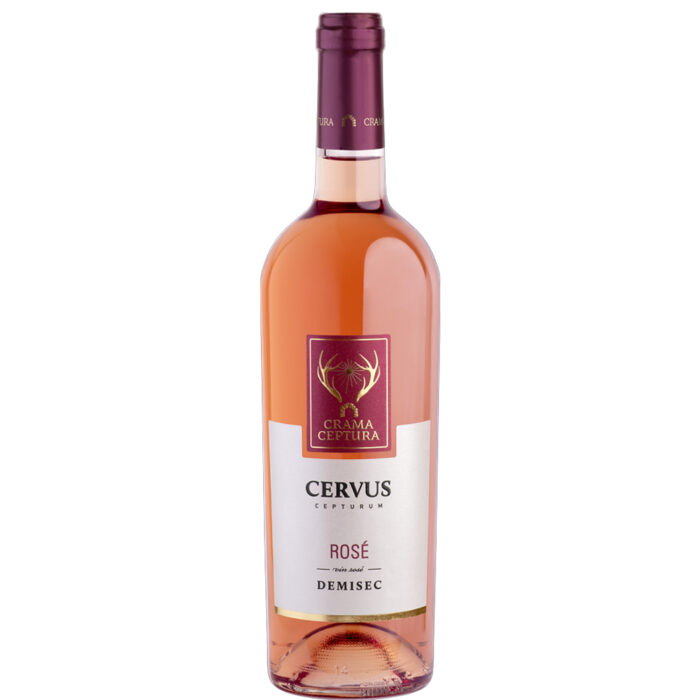 Cervus Cepturum Rose Demisec 0.75L Vin