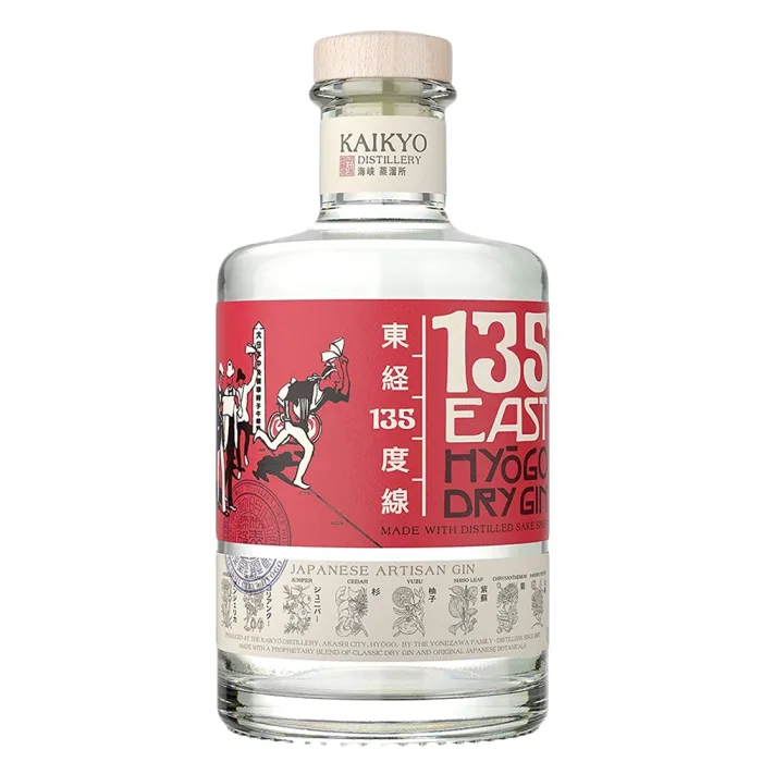 135 East Japanese Gin Hyogo 0.7L