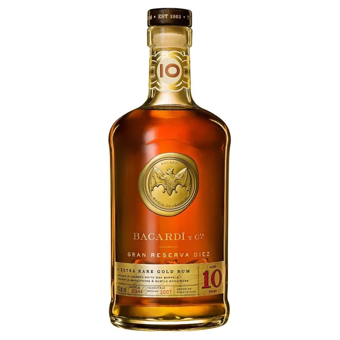 Bacardi Gran Reserva Diez 10 Ani 0.7L Rom