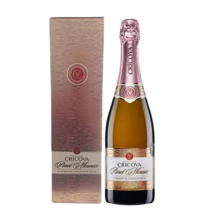 Cricova Pinot Meunier Extra Sec 0.75L Vin spumant