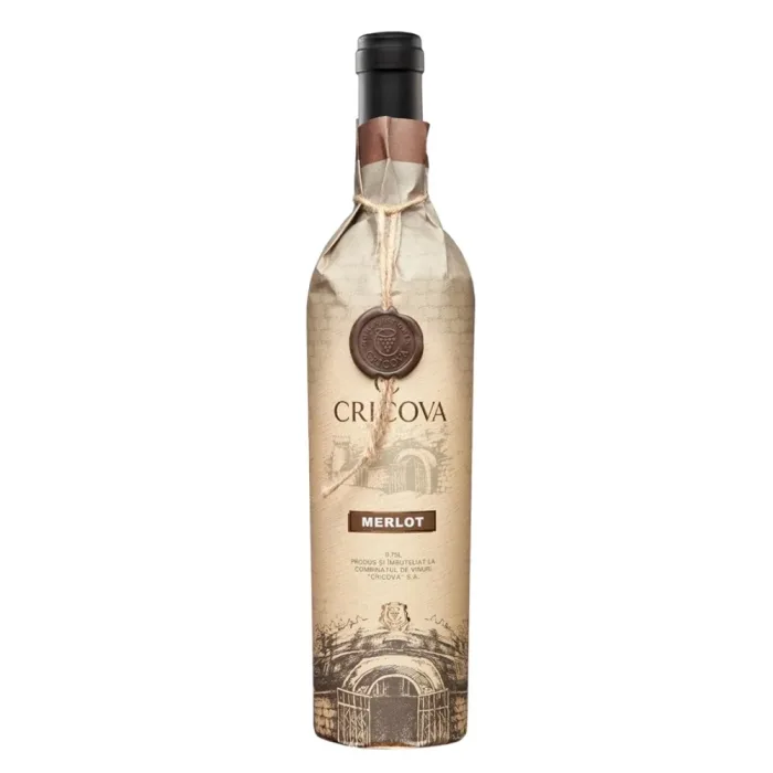 Cricova Hartie Merlot 0.75l Vin
